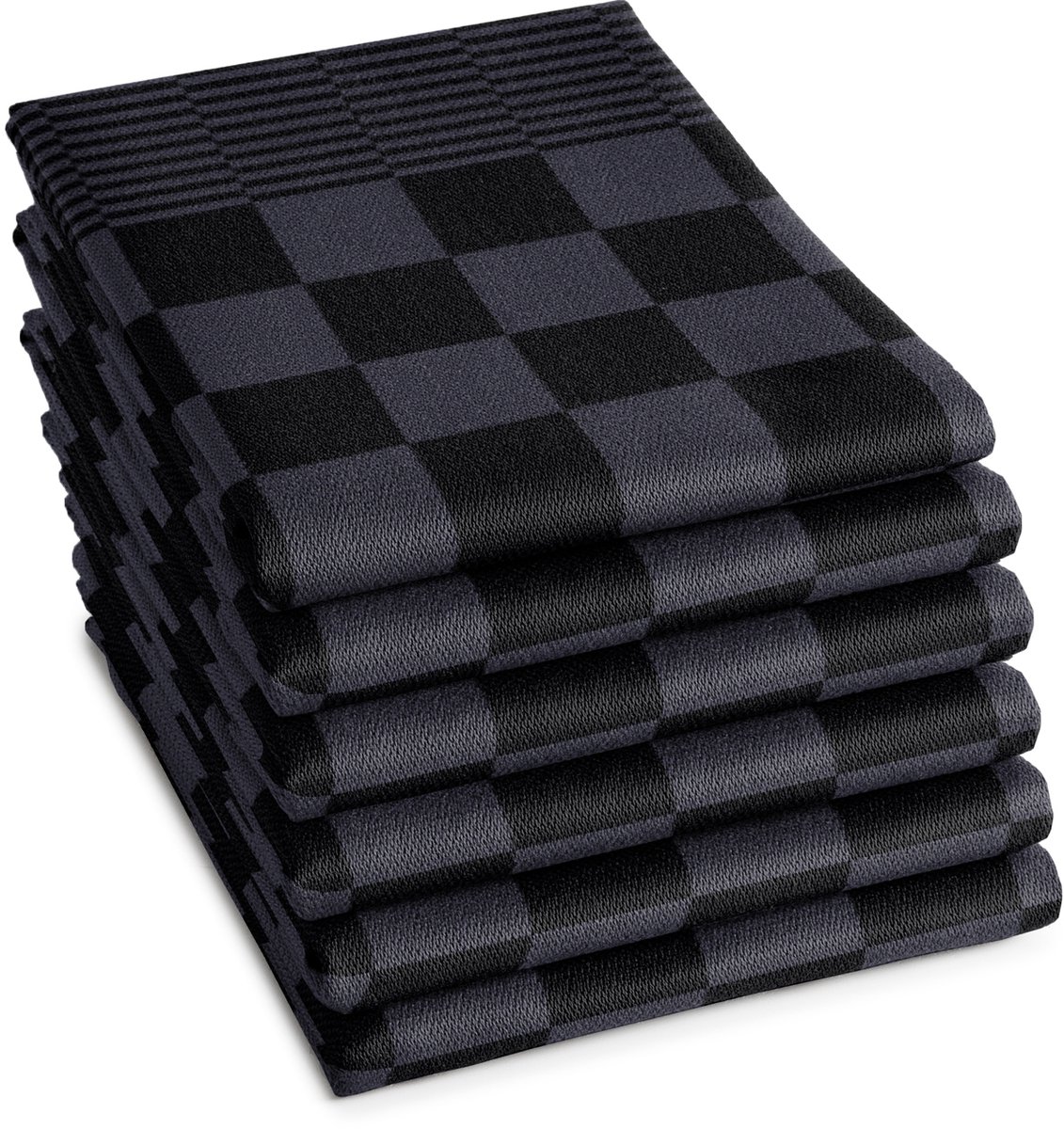 DDDDD Barbeque - Theedoek - Anthracite - 6 stuks