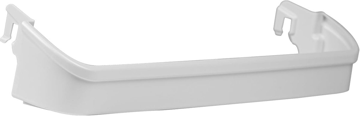 Deurvak Plank - Koelkast Opbergvak - Koelkast Organisatie - Duurzaam Ontwerp - 9.5 x 62.9 x 10.2 cm - Transparant