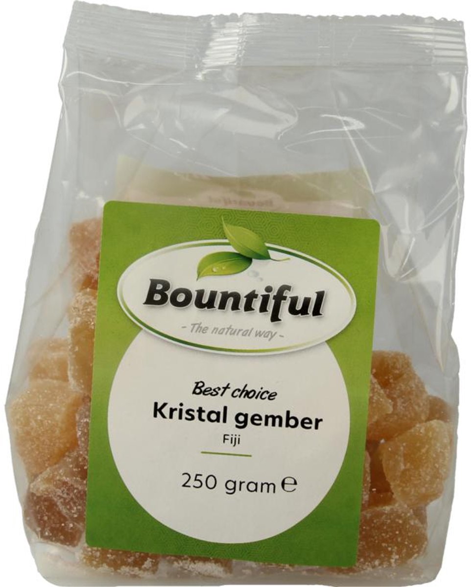 Bountiful Kristal gember 250 gram