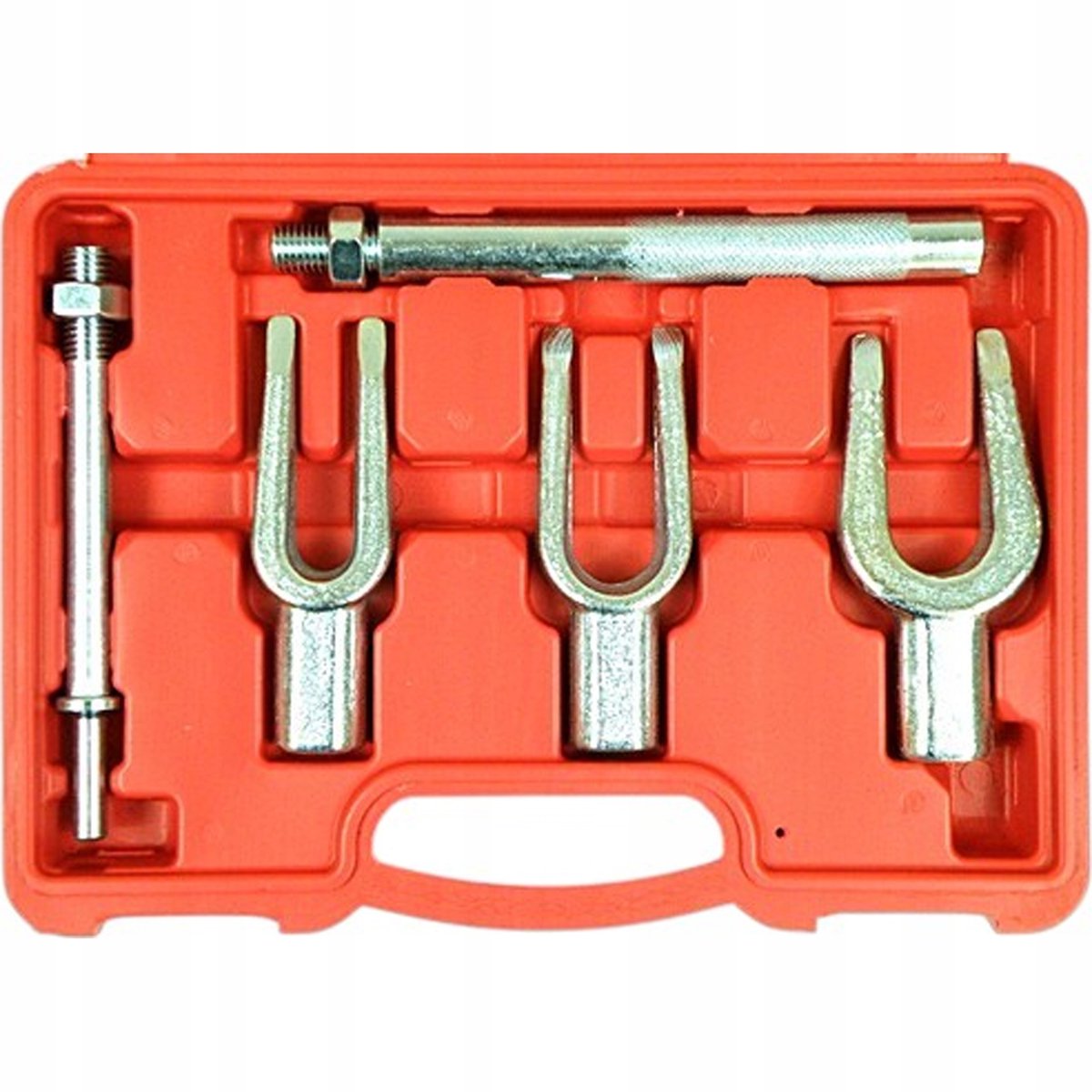 SilverTools - Stuurstang Kogelgewrichten Trekkerset - 5-delig - Chroomgecoat - Ergonomische Handgrepen