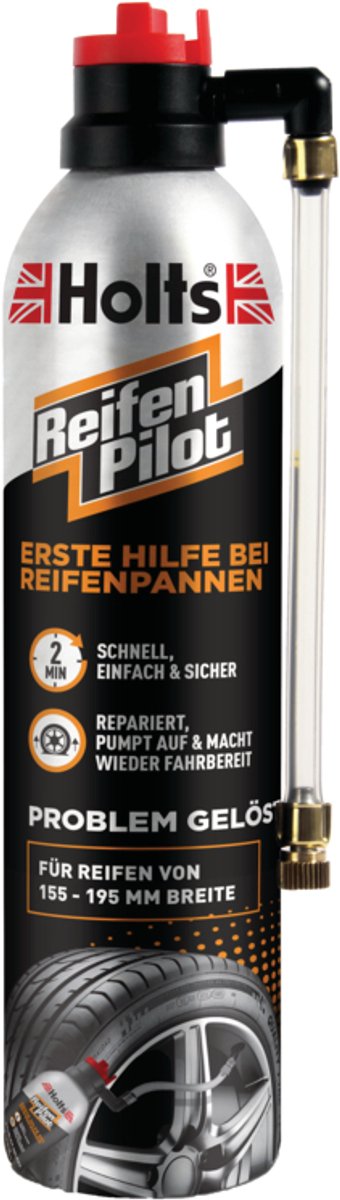 Holts - Tyre Pilot - Bandenreparatie Spray - Lekke Band Reparatie - 400ml