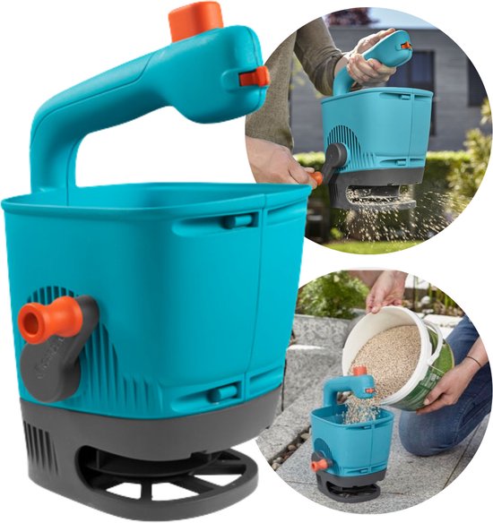 GARDENA Handstrooier M - Strooikar- 100m2 - 1.8 Liter van GARDENA — afbeelding 2