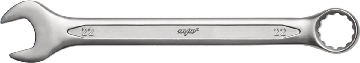 MJW Ringdopsleutel 22 mm - CrV Staal, DIN 3113