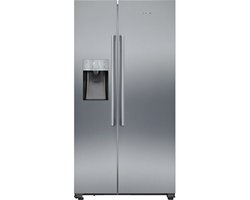 Siemens KA93DAIEP-1 iQ500 Amerikaanse koelkast Roestvrijstaal 220-240 V + 3 Jaar Gratis Extra Garantie