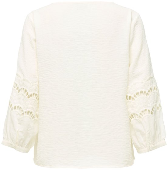 JDY - JDYHANNAH LIFE 3/4 LACE TOP WVN - Dames - Blouses