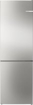 Bosch Serie 4 KGN362I1F - Koel-vriescombinatie - Total No Frost - Nooit meer ontdooien - 10% zuiniger dan energielabel A - VitaFresh XXL: houd etenswaren langer vers met extra ruime vershoudlades - RVS