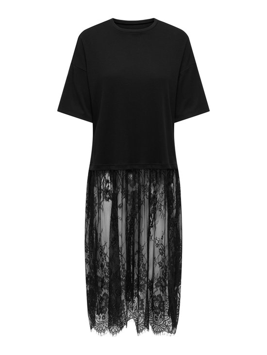 ONLY - ONLTAHLIA S/S LACE DRESS TOP JRS - Meisjes - Maxi jurken