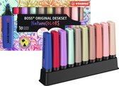 STABILO BOSS ORIGINAL - Markeerstift - NatureCOLORS & Wildflower - Deskset Met 10 Kleuren
