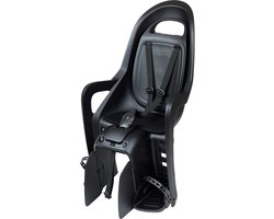 Polisport Groovy CFS/bagagedragerbevestiging - Black Series - zwart - fietsstoeltje - kinderzitje - achterzitje -fietszitje - voor achterdrager van een fiets of e-bike