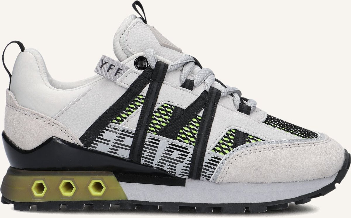 CRUYFF JUNIOR Fearia Futura Sneakers - Jongens - Grijs - Maat 36