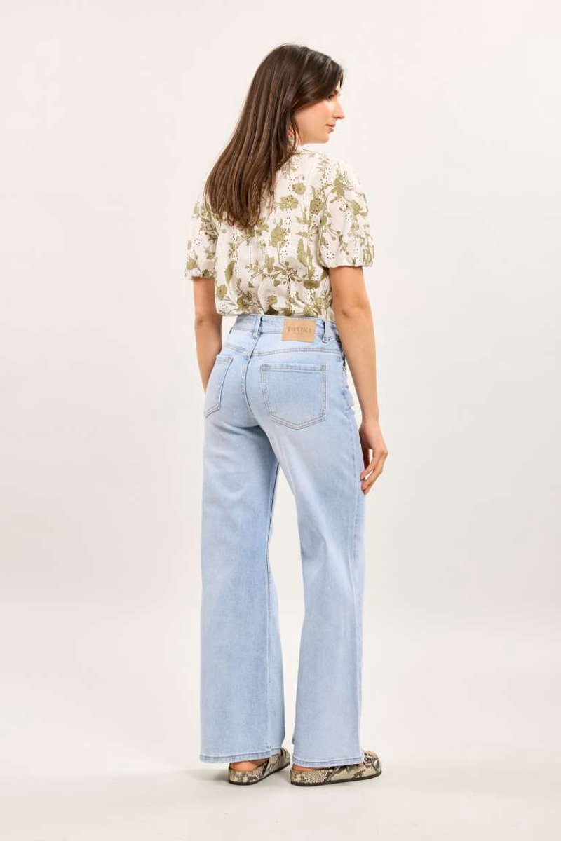 Toxik3 - Jeans wide leg bleached