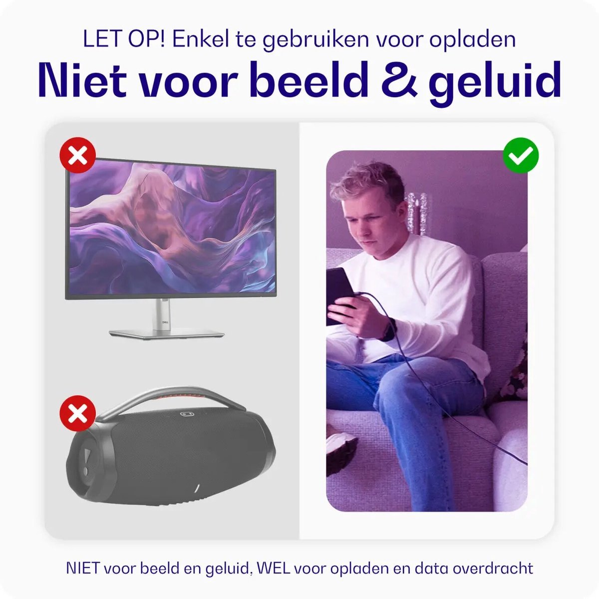 Buddi Flex | USB-A naar USB-A Verlengkabel | USB 3.0 | Female naar Male | Geschikt voor printers, telefoon, USB-sticks, harde schijven en meer | USB Verlengsnoer | Gevlochten Nylon | 4.5M | Zwart – foto 3
