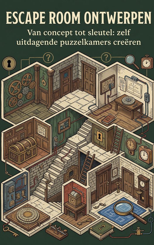 Escape room ontwerpen - cover