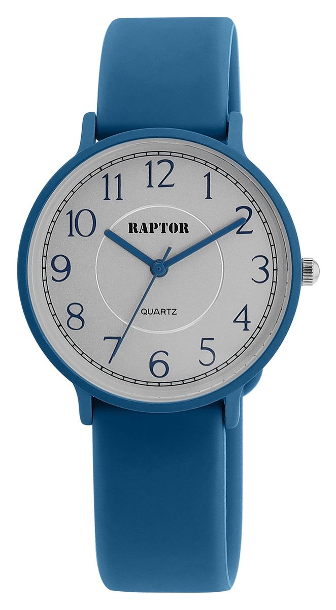 Raptor dameshorloge siliconen Flavia siliconen band horloge, sportief, D: 34mm, kleurrijk, trendy