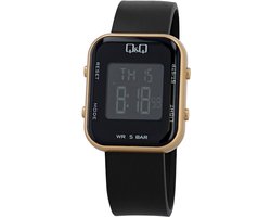 Q&Q-digitaal-heren-dames-unisex-horloge-datum-40x34 mm-stopwatch-5 bar water resist-licht-2 tijden-datum-alarm
