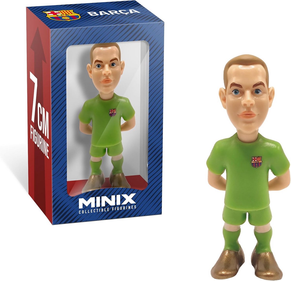 Voetbal Sterren Verzamelfiguur Mini Formaat Ter Stegen 7 cm