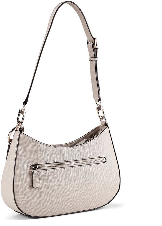 GUESS sac à épaule Noelle II Top Zip Shoulder Bag Taupe