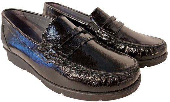 Mocassin Waldlaufer 693502 143 001 K-Inga Laque Zwart