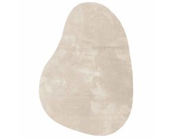 vidaXL - Vloerkleden - HUARTE - Beige - 120 - x - 170 - cm - Polyester