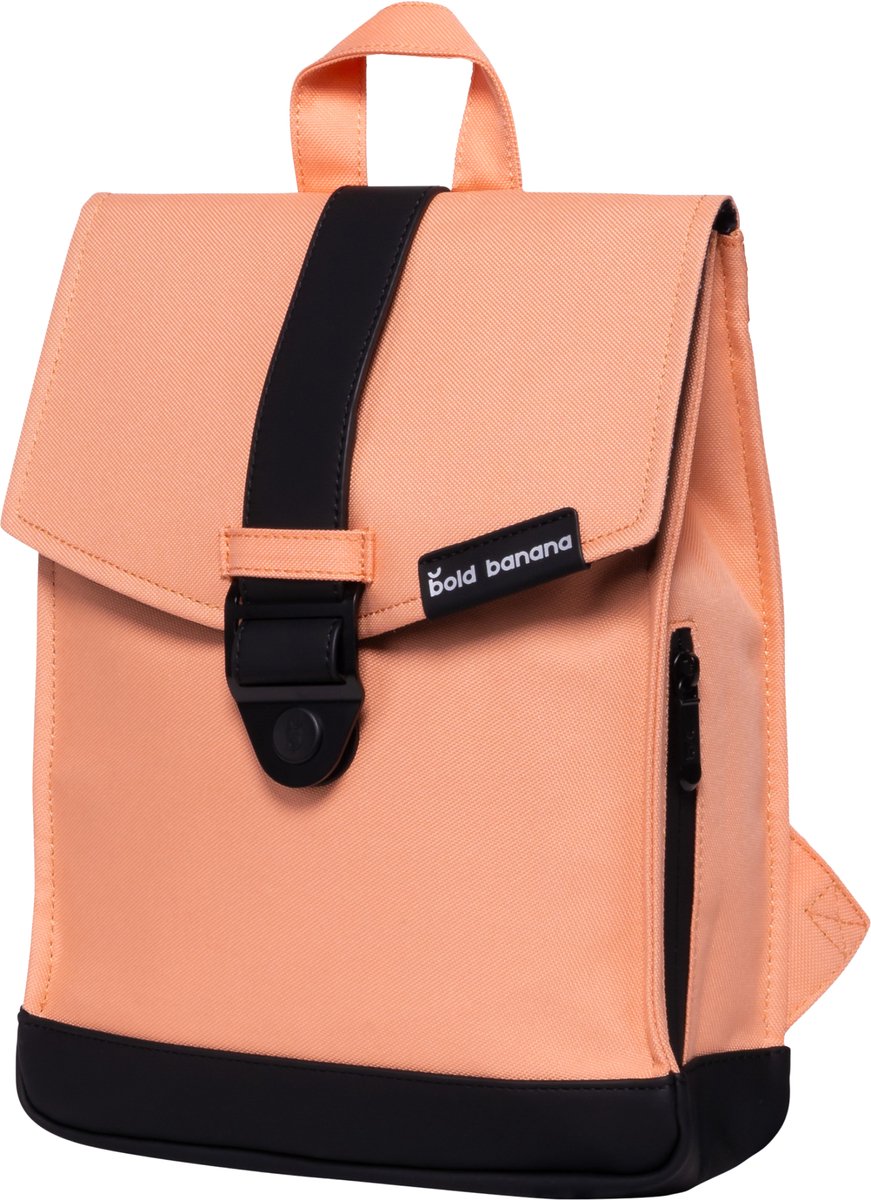 Bold Banana Envelope Mini Rugzak - Compact - Vegan - Waterdicht - Tabletvak - Dames - School - Werk - Dagje Stad - Rugtas - Dagje Weg - Peach