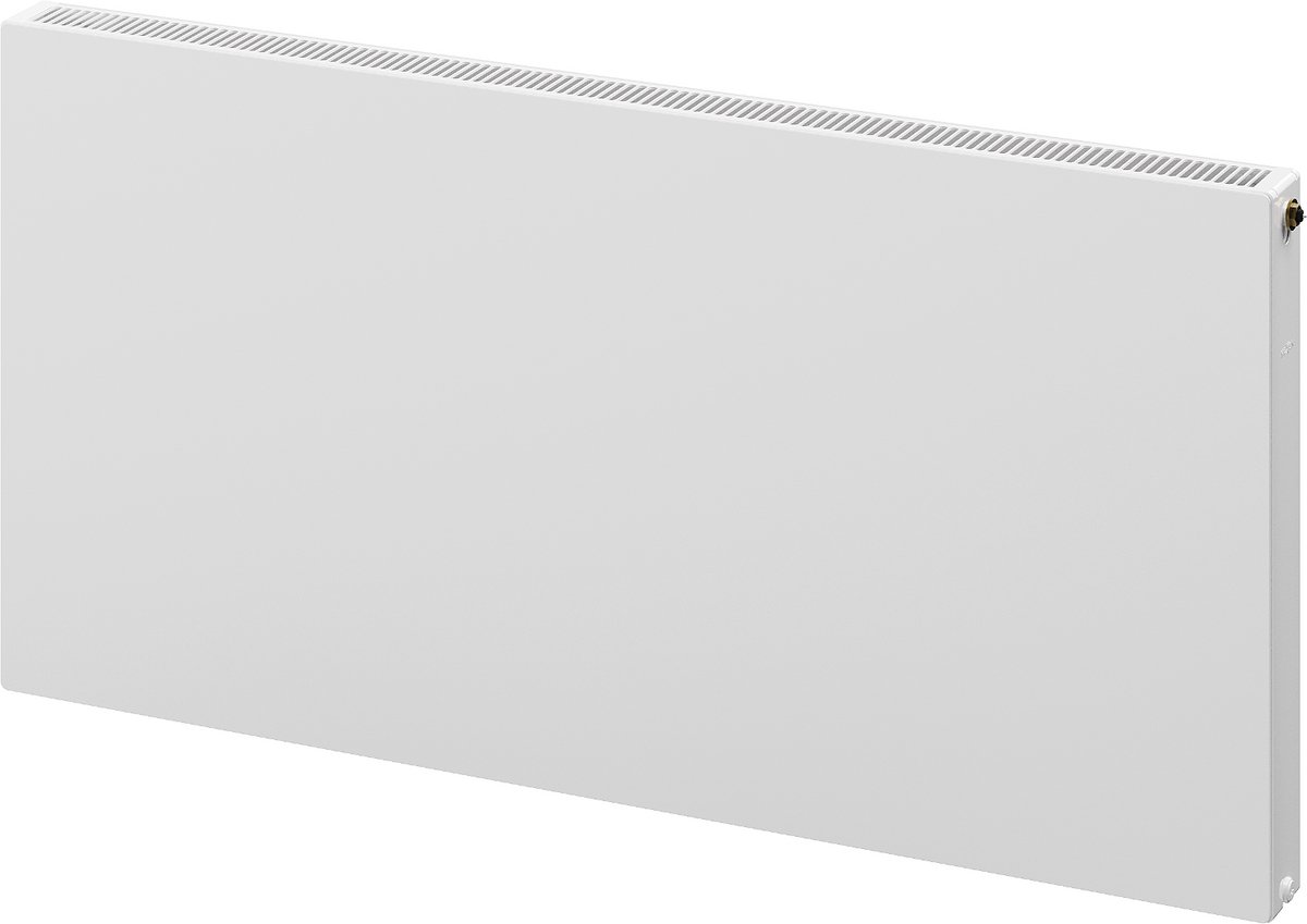 Mexen Flat CVF21 plaatradiator 300 x 1100 , onderste aansluiting, 694 W, wit - W621F-030-110-00