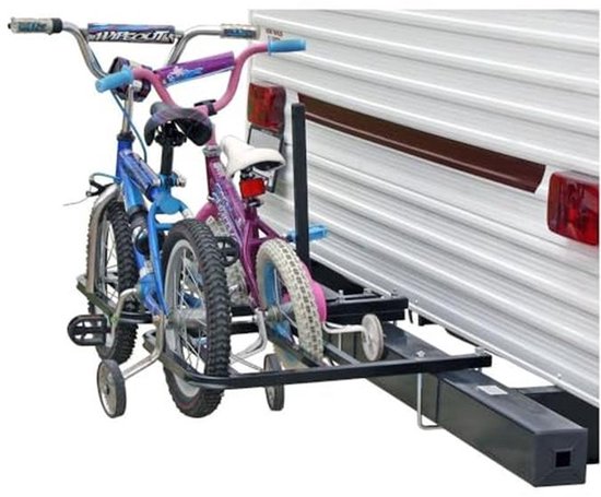 Verhoog Outdoor RV of Camper Trailer Fietsendrager voor 1-2 Fietsen