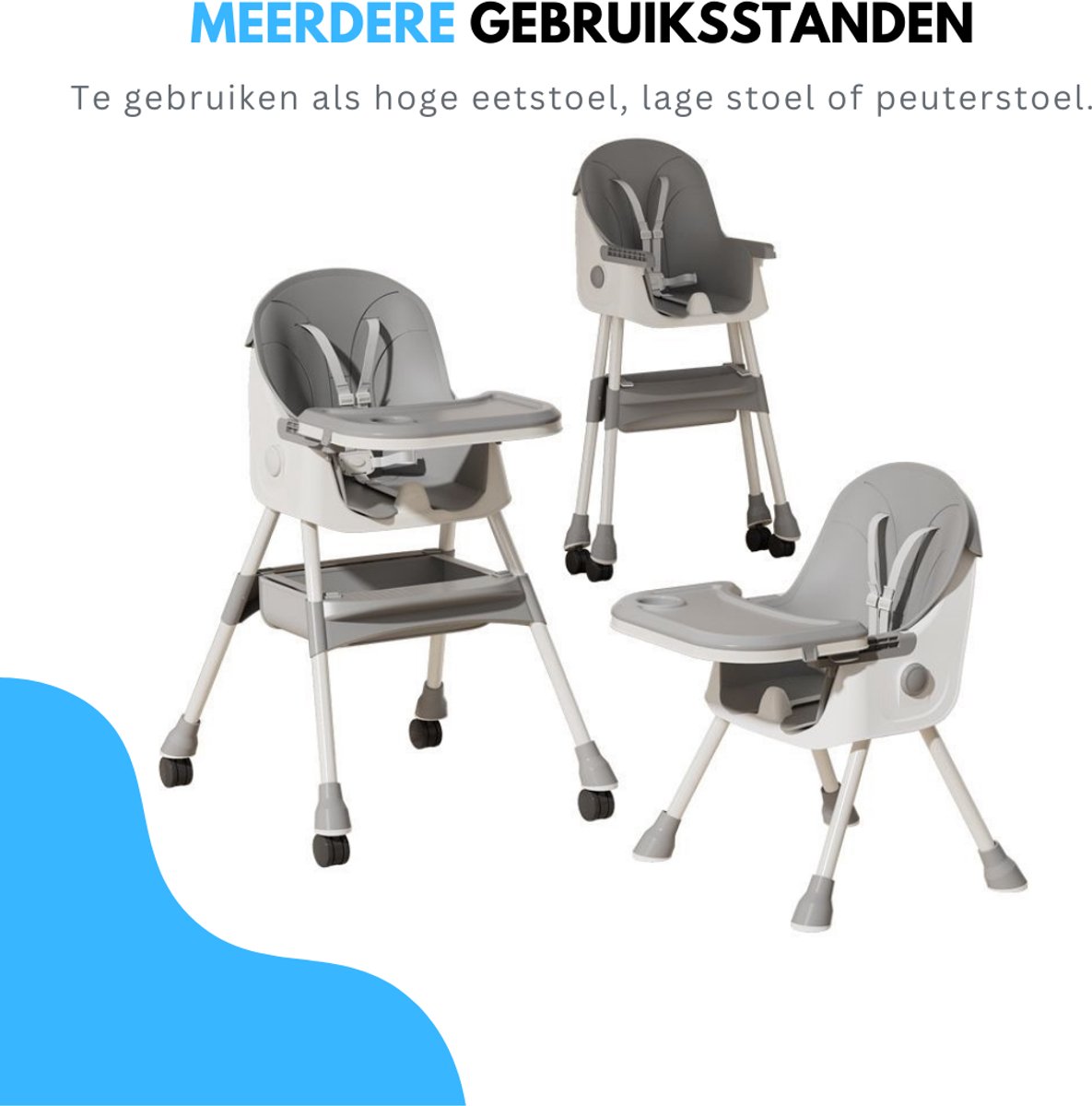 Livista Kinderstoel 3-in-1 Inklapbaar thumbnail 2
