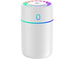 Auto luchtverfrisser met kleurrijke verlichting en USB-aansluiting, automatische uitschakeling - voor auto, kantoor, slaapkamer