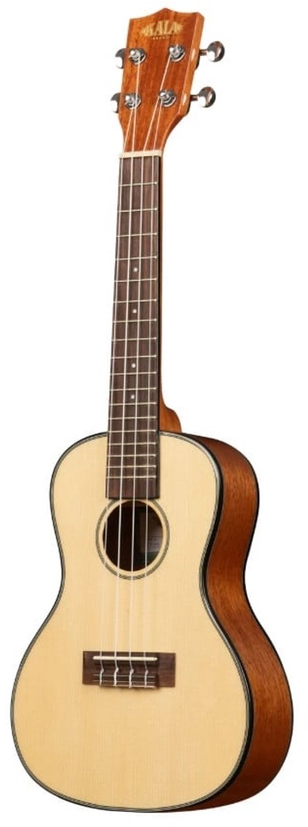 Kala KA-SCG Solid Spruce Mahogany Concert Ukelele met tas