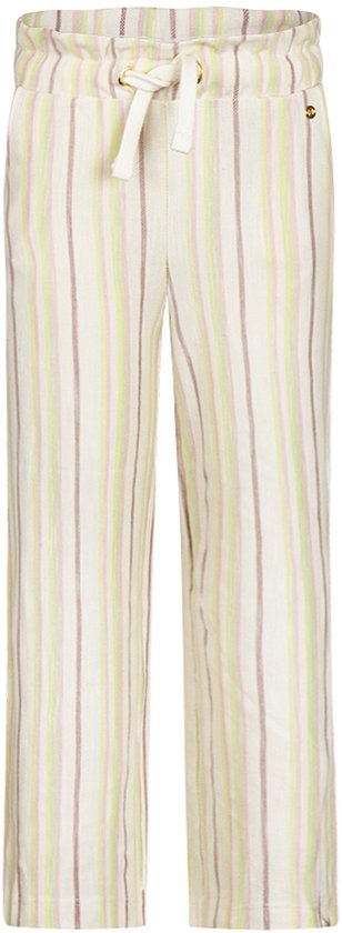 Koko Noko Filles Pantalon Coupe Large - Blanc cassé