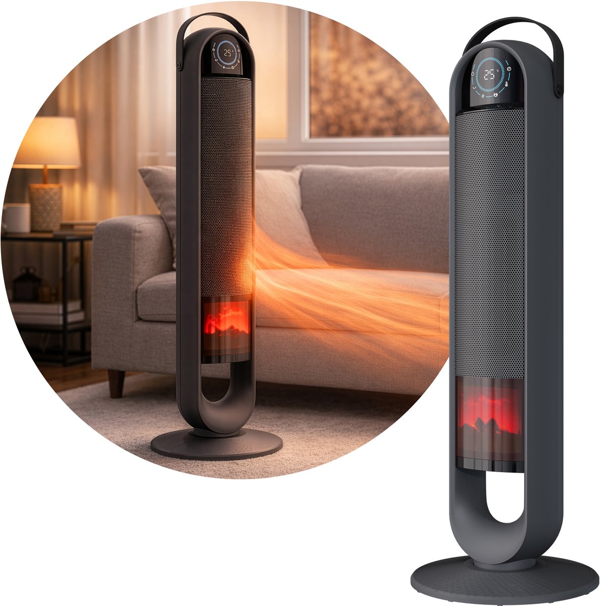 Vind keramische ventilatorkachel op - april 2026