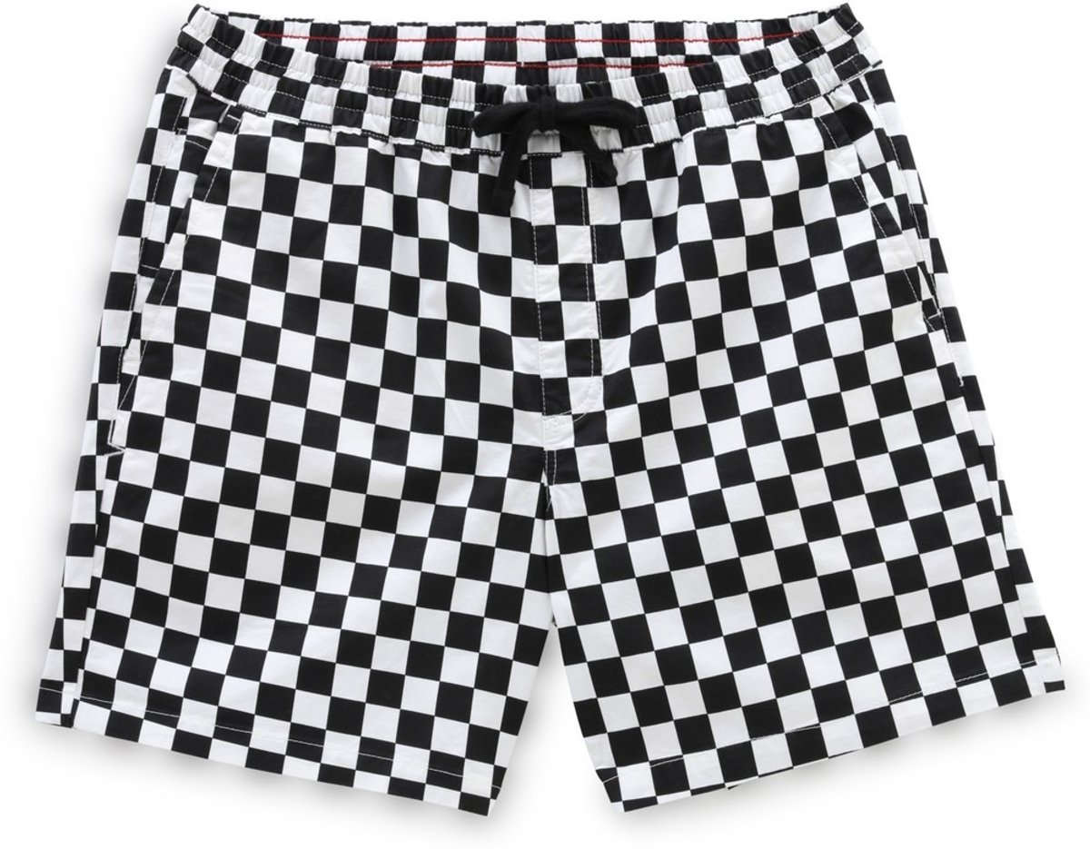 Vans Range Relaxed Elastic Korte Broek S Man Checkerboard