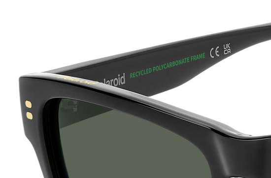 Polaroid Zonnebril PLD 6252/S/X Volwassenen Zwart Polariserend ECO friendly materials van Merkloos — afbeelding 5