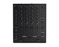 SubZero DM-400 4-kanaals DJ-Mixer met USB