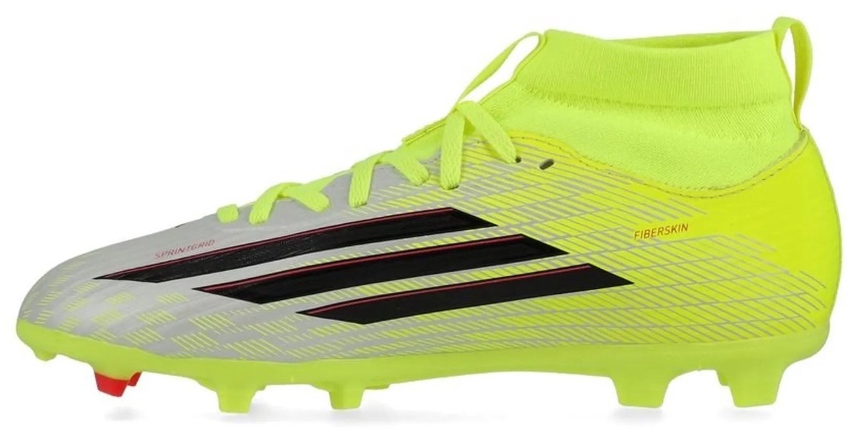 Adidas F50 League Mid Kinder Voetbalschoenen Jr9027 - Kleur Geel - Maat 36 2/3