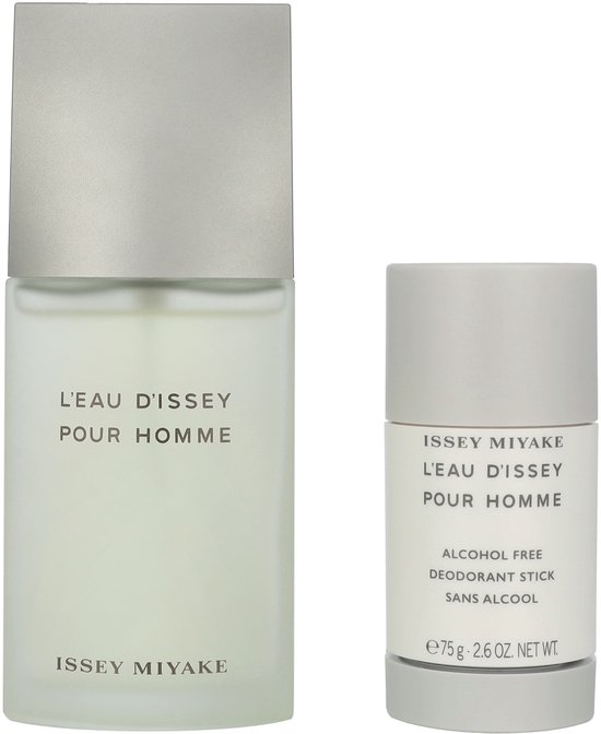 Issey Miyake L'Eau D'Issey Pour Homme Giftset 150 ml - Edt Spray 75ml ...