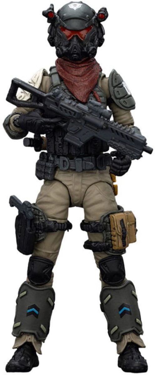 Joy Toy (CN) APOC Series Dark Source Action Figur Stellar Scar Assault Team Gravelgold 11 cm Action Figuur