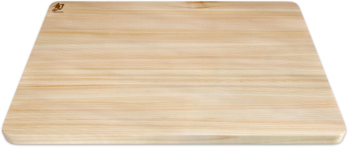 Kai Shun snijplank Hinoki L, keukenplank, snijplank, Hinoki hout, 45,7 x 30,5 cm, DM-0817