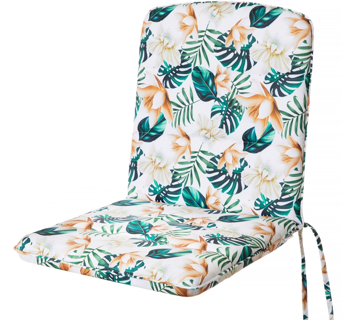 Hobbygarden Tuinstoelkussen Alba Wit voor Lage Rug Tuinstoelen – Waterafstotend, UV-bestendig en Comfortabel