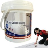 Epoxy Vloerverf - Vloercoating Marmereffect - Vloeren Afwerken - Zelfnivellerende Technologie - 13x13x13 cm - Marmerlook