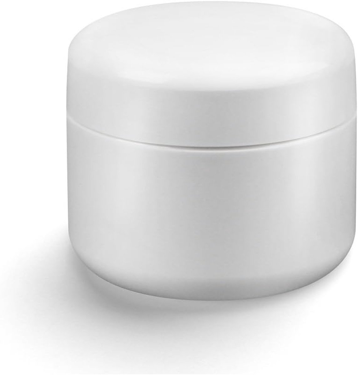 Crèmepotjes Leeg - Cosmetica Bakjes - Zelf Vullen - Dubbelwandig Extra Robuust - 50 ml - Wit