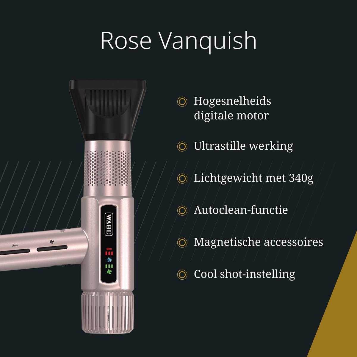 Wahl Vanquish Föhn - Krachtig - Lichtgewicht - Automatische - afbeelding 2