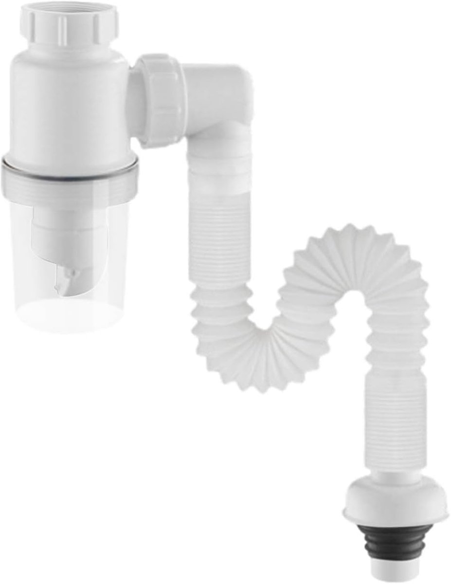 Afvoer Verlenging - Telescopische Buizen - Keuken Badkamer - Buigbaar Waterdicht - 32mm 45mm