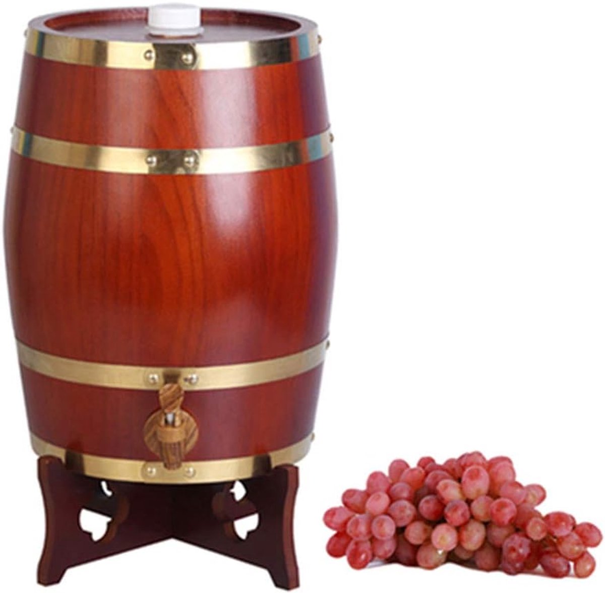 Eikenhouten Vat - Opslagvat Wijn - Bier Wijn Opslag - Hoogwaardig Eikenhout - 5 10 15L