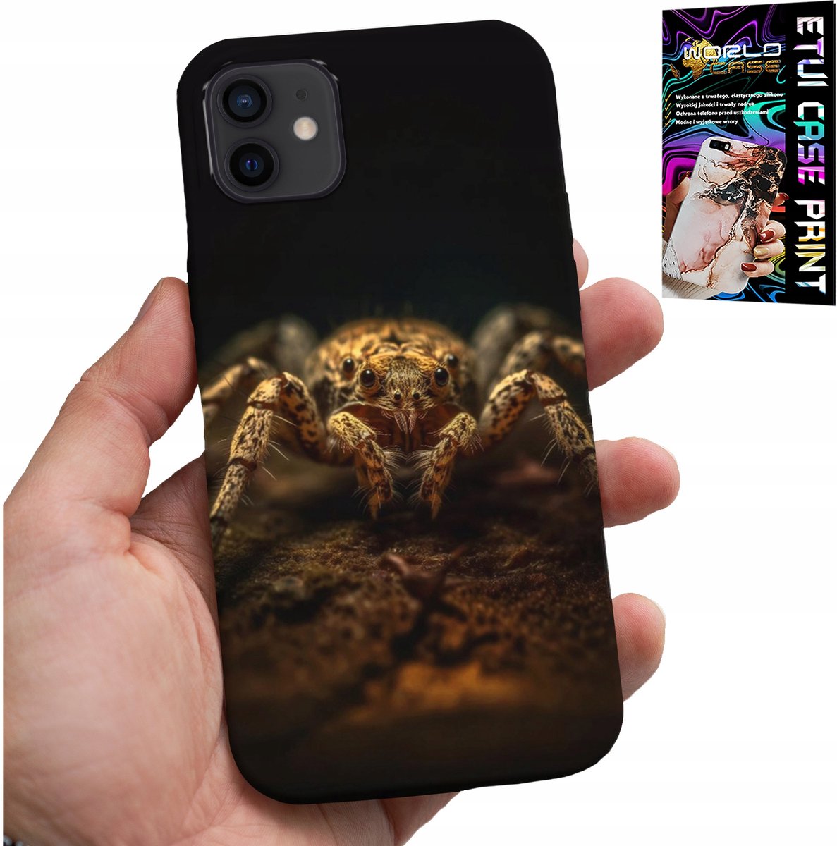 iPhone 12 hoesje - Spider Tattoo Catchers Arachniden hoesje