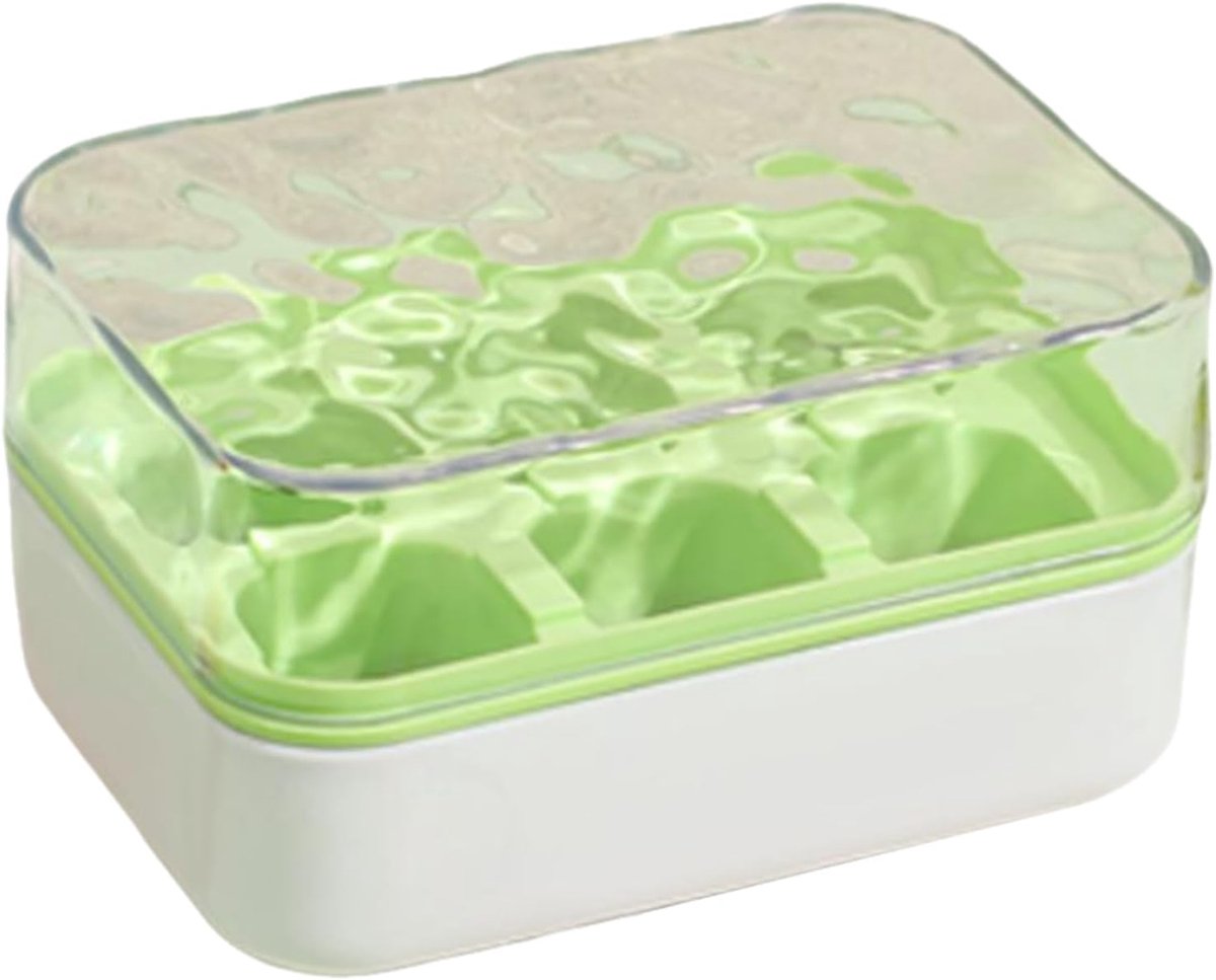 Ijsvorm Houder - Ijsmaker Keuken - Dranken Koelen - Met Persfunctie - 10.5 x 7.5 cm