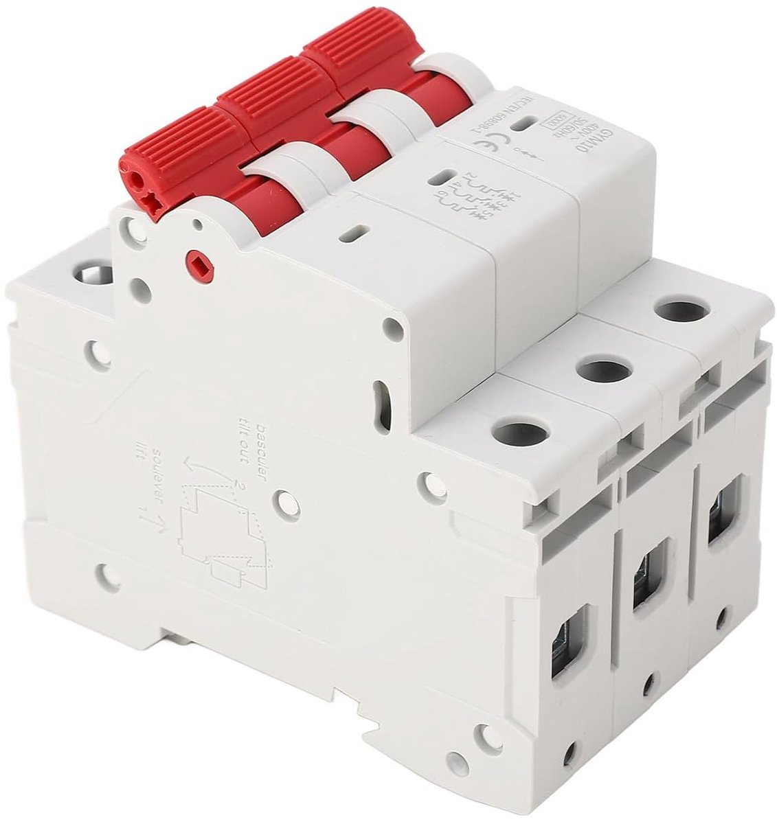 Laagspanning Schakelaar - Automische Installatie - Industriële Beveiliging - Vlamvertragend Materiaal - 400V 40A
