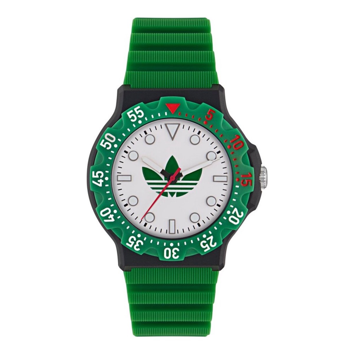 Adidas Originals Discoverer Two AOSY25512 Horloge - Siliconen - Groen - Ø 40 mm