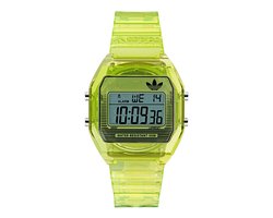 Adidas Originals Digital Two Crystal AOST25538 Horloge - Resin - Groen - Ø 36 mm