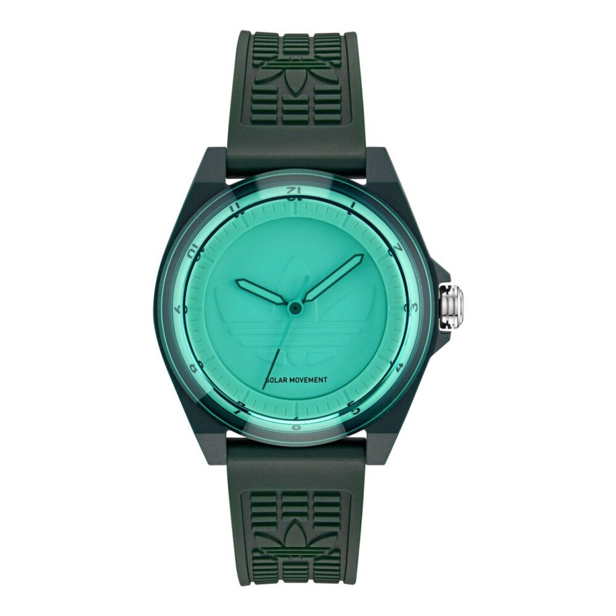 Adidas Originals Project Four Solar AOST25527 Horloge - Resin - Groen - Ø 41 mm